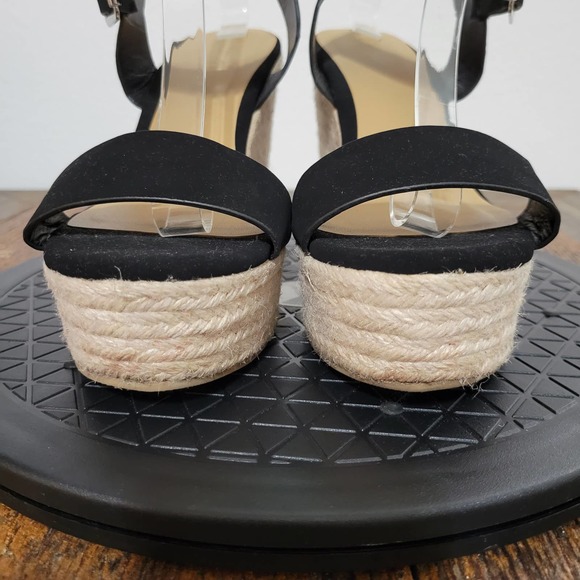 Soda Ankle Strap Open Toe Wedge Sandals - Picture 3 of 7